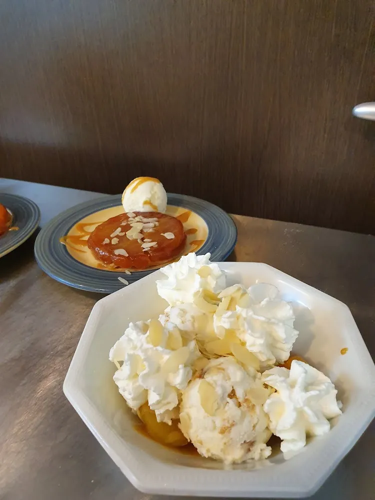 La Pêche Melba Revisitée À la Glace Croquantine
