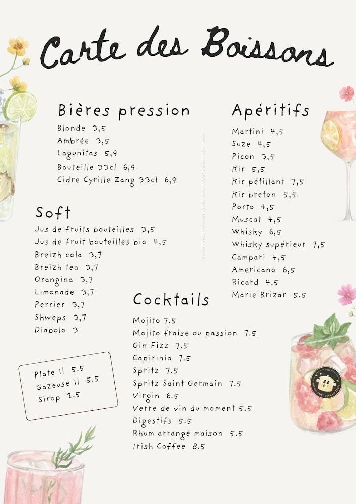 Le Bistrot Saint Germain - Menu Image 1